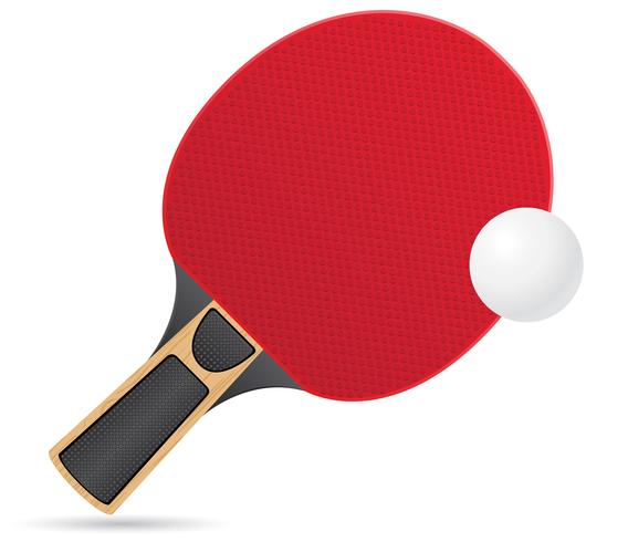 568x490 Racket And Ball For Table Tennis Ping Pong Vector Illustration