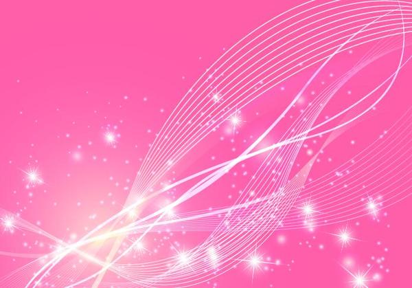 600x419 Abstract Wavy Lines With Pink Vector Background Free Download
