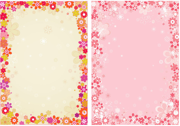 Flower Border Vector Free Vector In Adobe Illustrator 600x418 Flower Border Vector Free Vector In Adobe Illustrator