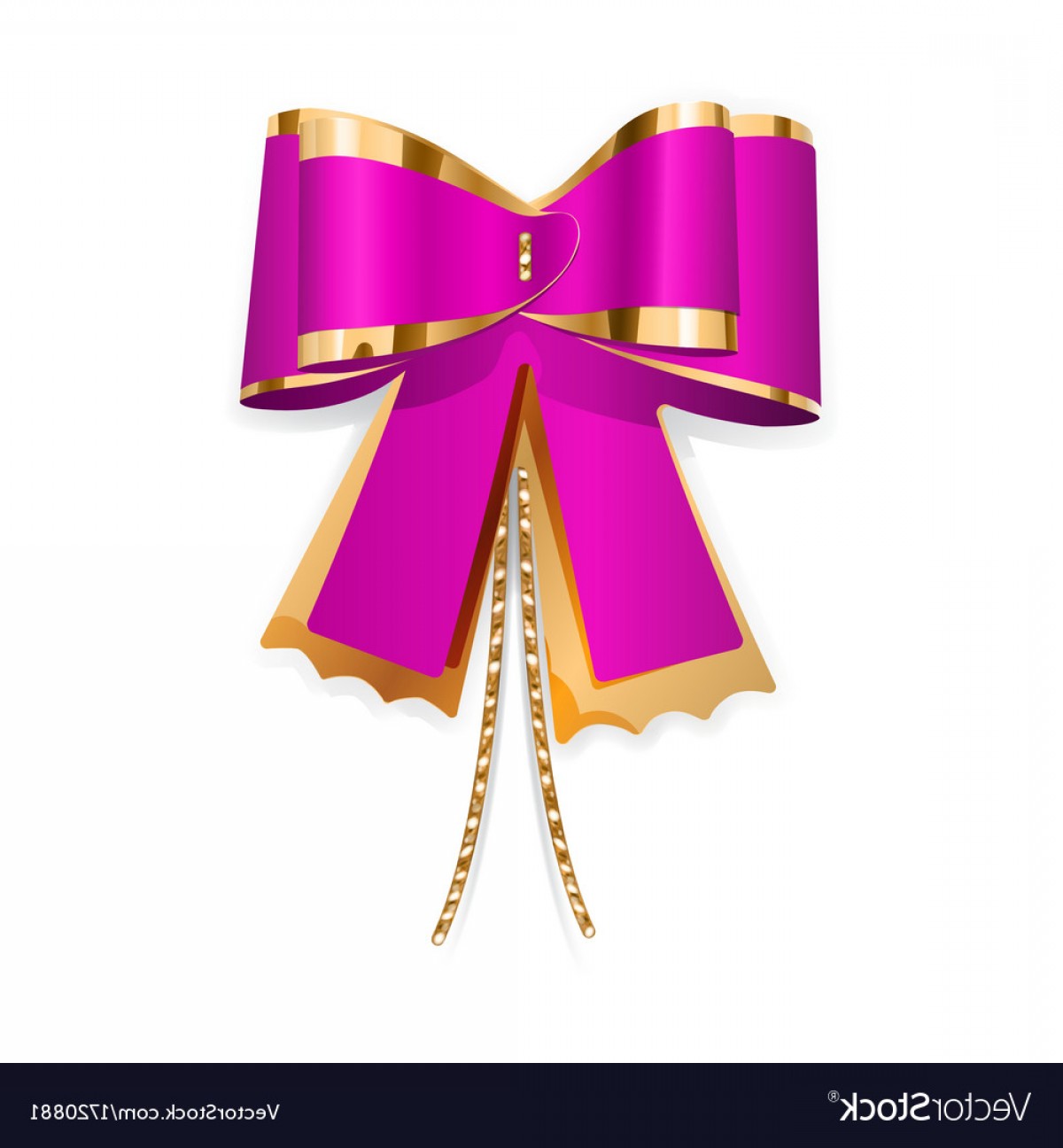 1200x1296 Pink And Gold Bow Vector Newwaysys
