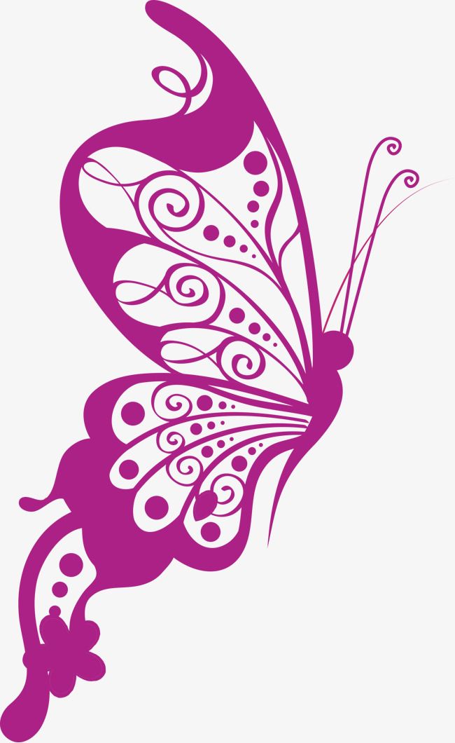 650x1060 Vector Art Butterfly, Butterfly Clipart, Vector, Butterfly Art Png