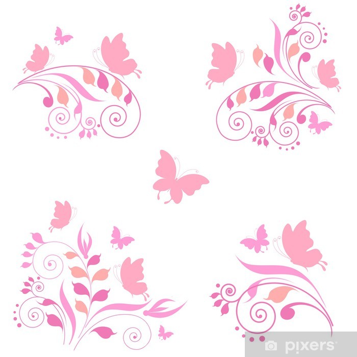700x700 Butterfly,butterflies Vector Wall Mural We Live To Change