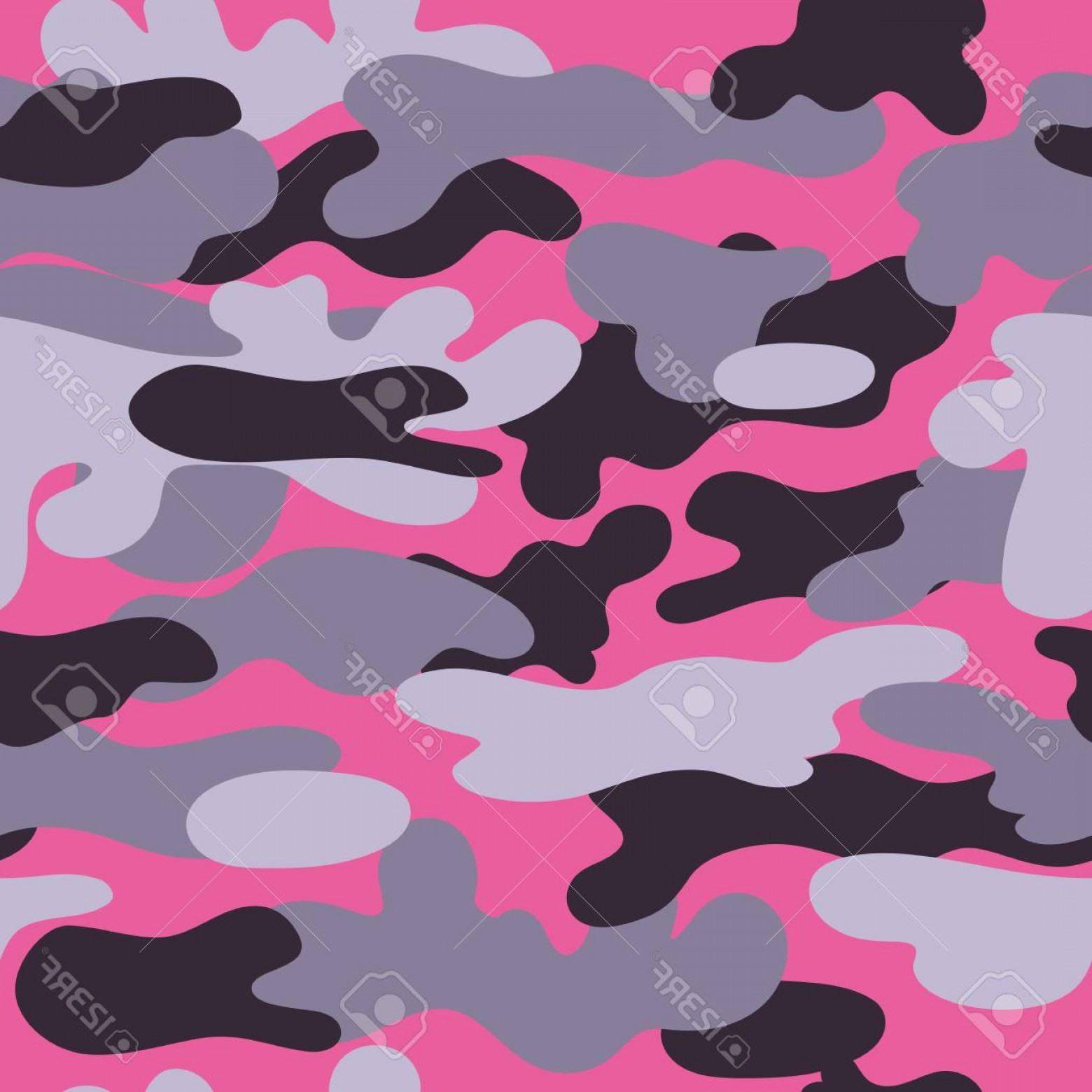 1560x1560 Photostock Vector Seamless Pink Grey Camouflage Pattern Fashion