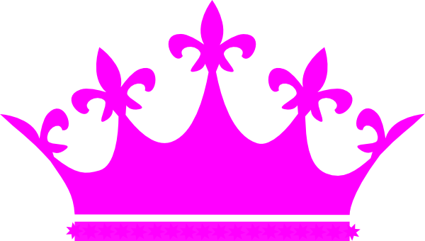 Pink Crown Clip Art 600x340 Pink Crown Clip Art