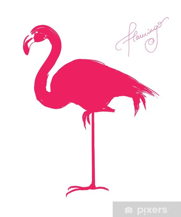 583x700 Pink Flamingo