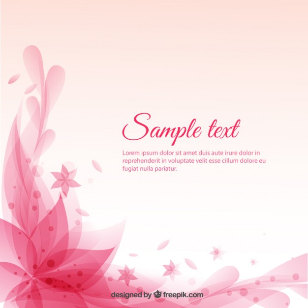 626x626 Floral Pink Background Vector Free Download