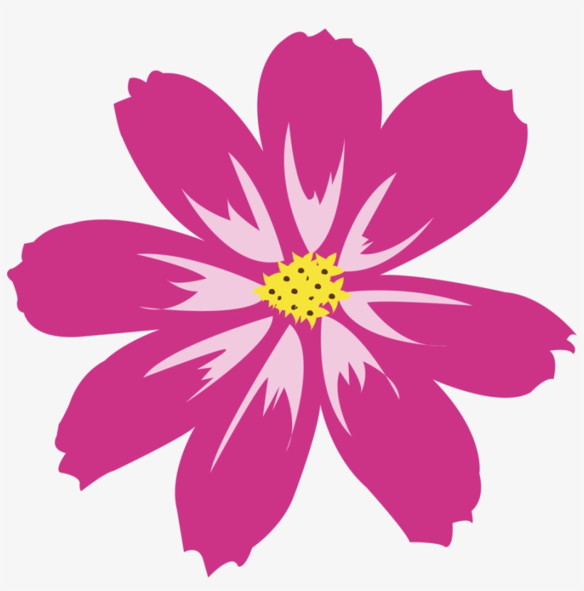 820x829 Pink Flower Vector Png Vector Free