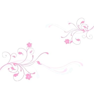 380x400 Flowers Vector Pink