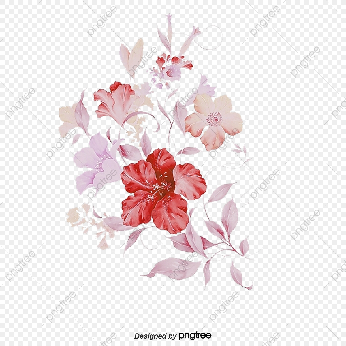 1200x1200 Pink Flowers Vector, Flowers, Pink, Vector Png And Vector