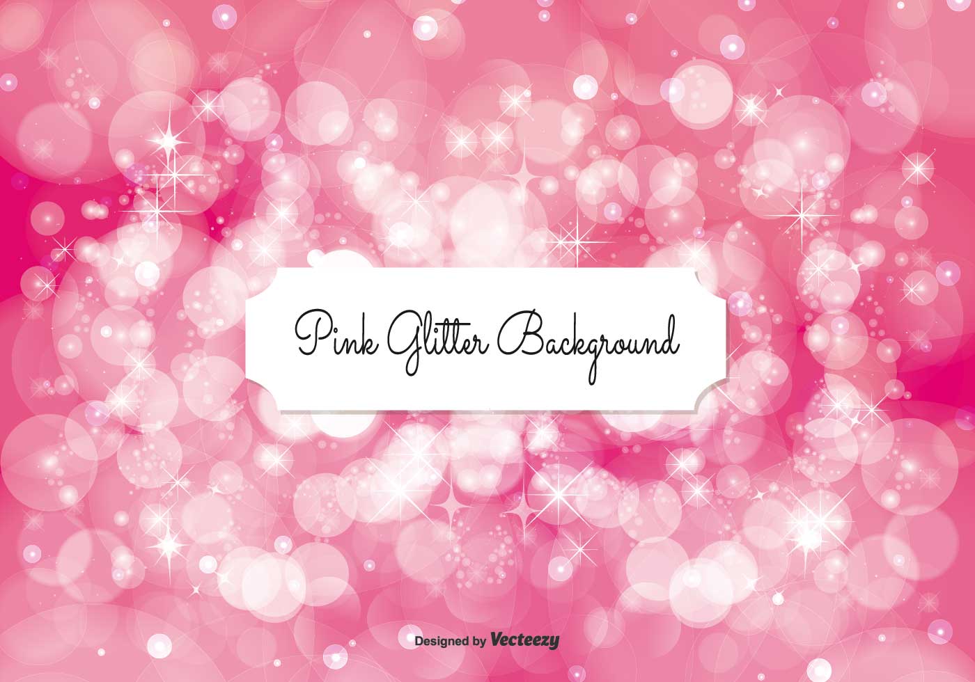 1400x980 Free Vector Pink Glitter Background Illustration