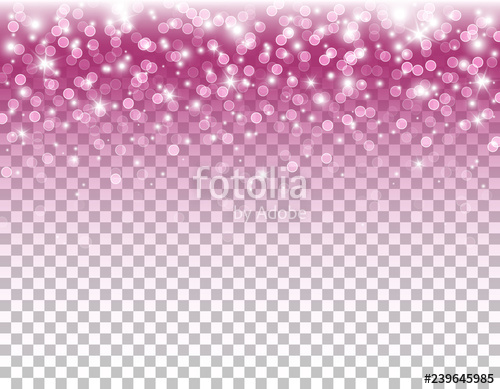 500x389 Pink Glitter Texture And White Glowing Lights Effect With Confetti