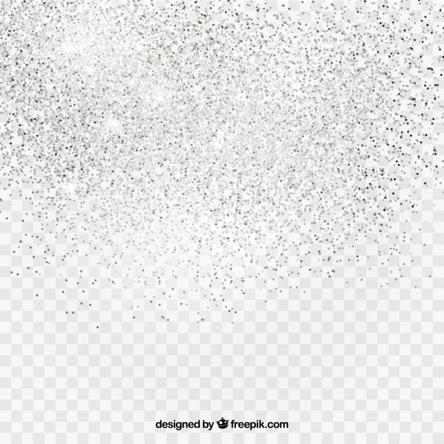 626x626 Transparent Background Of Silver Glitter Free Vector Fon
