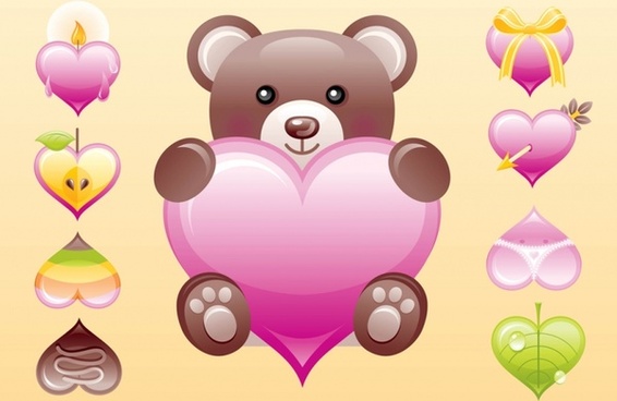 566x368 Heart Free Vector Download