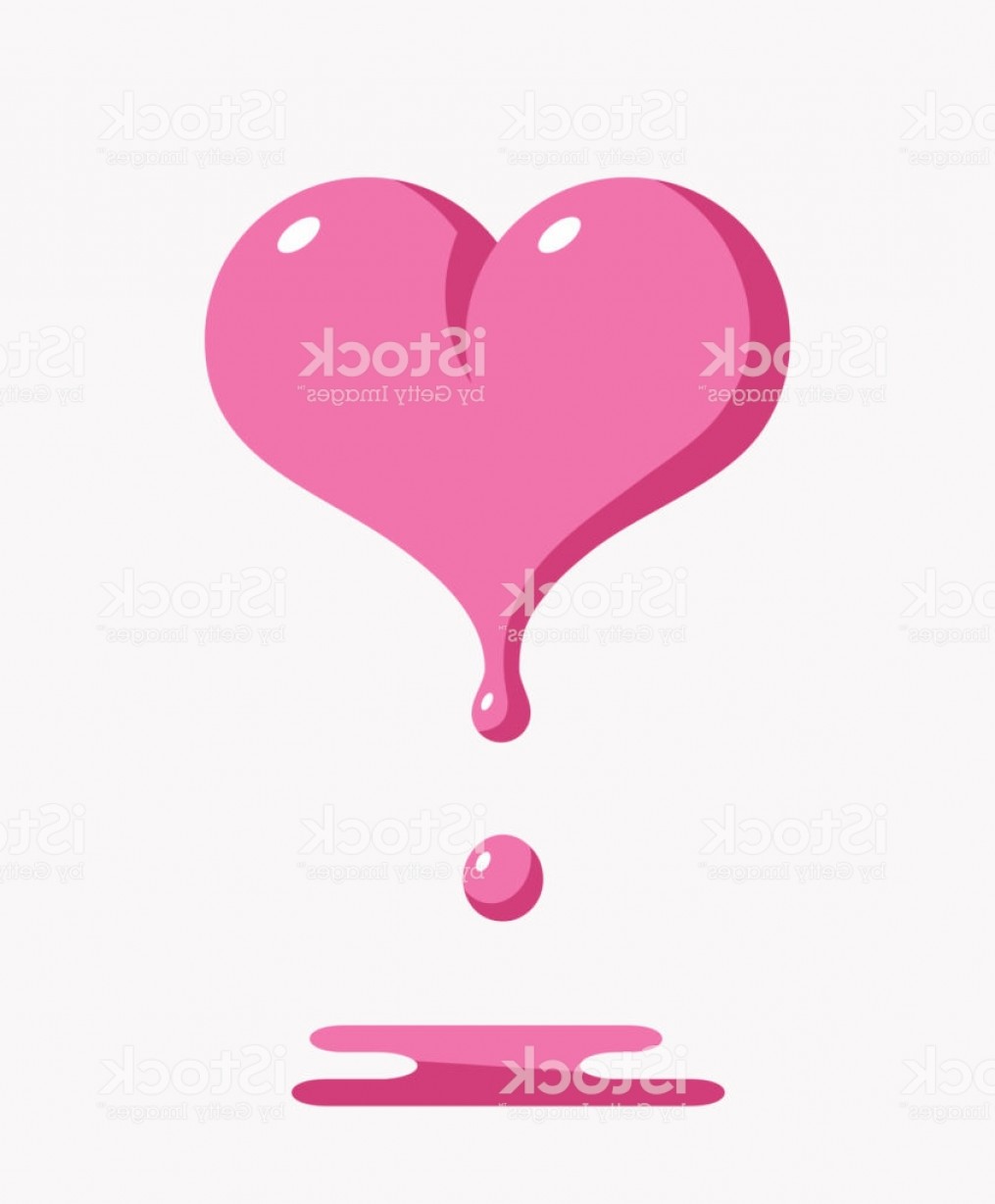 1015x1228 Melting Pink Heart Vector Illustration Gm Savoyuptown