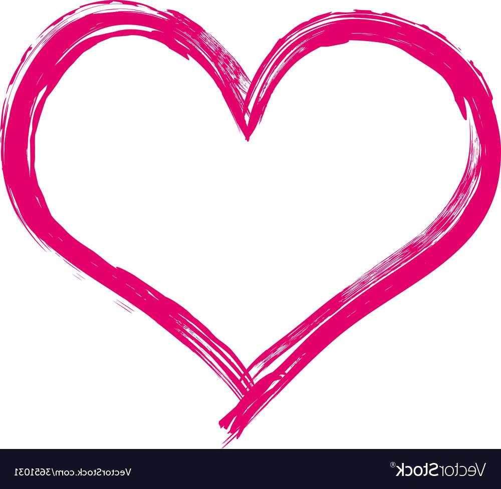 1000x977 Best Free Pink Heart Vector Drawing Free Vector Art, Images