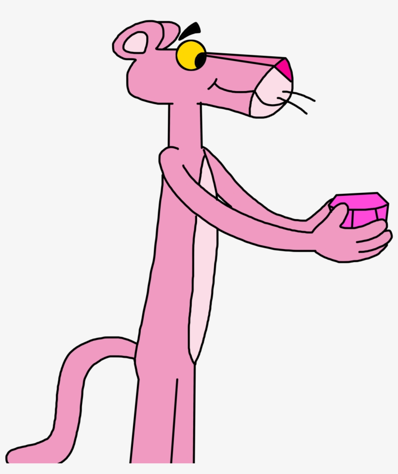 820x978 Pink Panther Vector