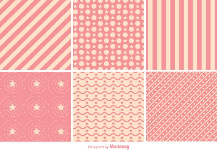 700x490 Geometric Pink Pattern Vectors