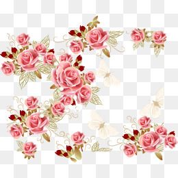 Pink Roses, Pink Rose, Petal, Decoration Png And Vector 260x260 Pink Roses, Pink Rose, Petal, Decoration Png And Vector