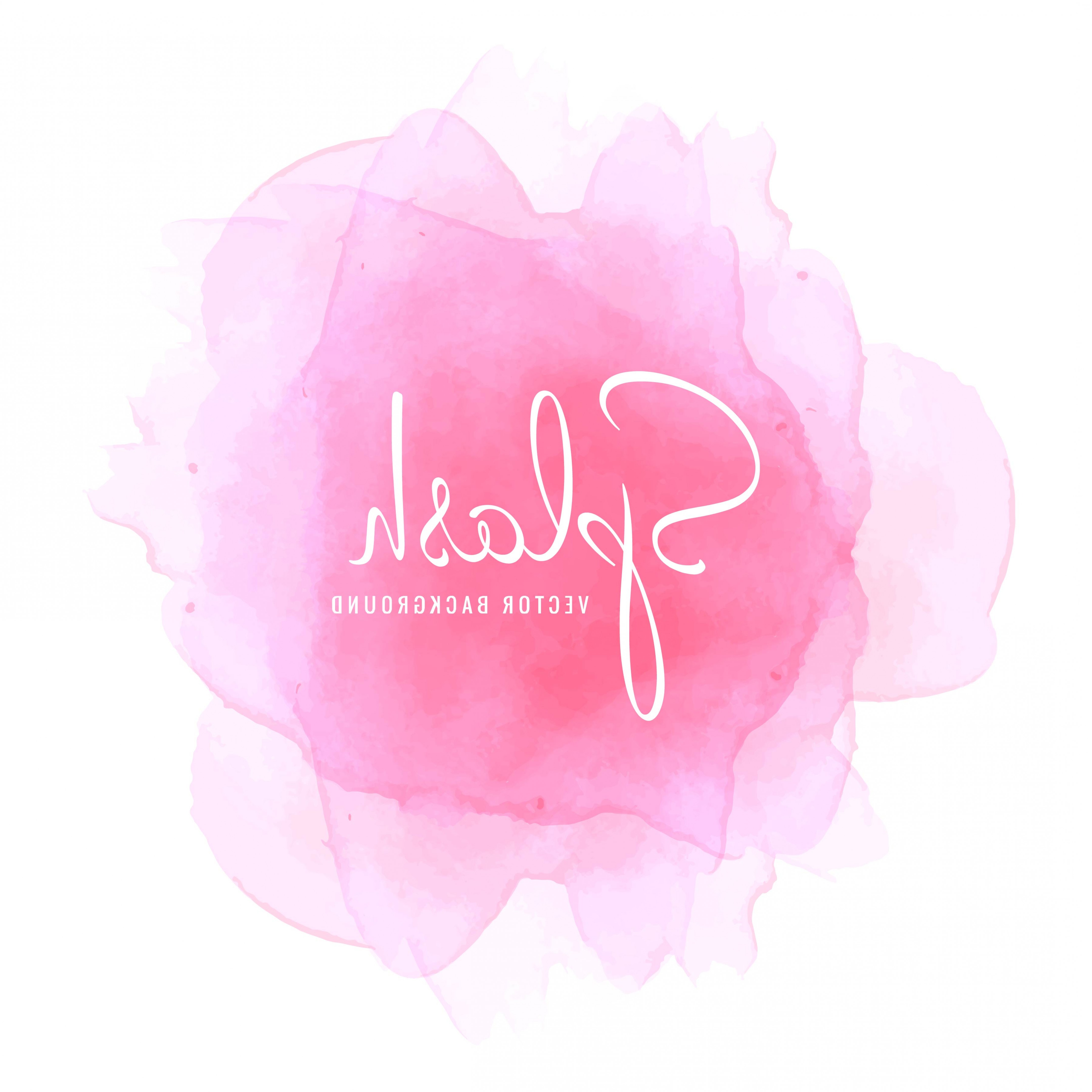 4321x4321 Light Pink Watercolor Vector Lamaison