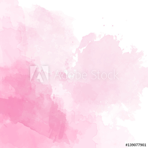500x500 Pink Watercolor Background Vector