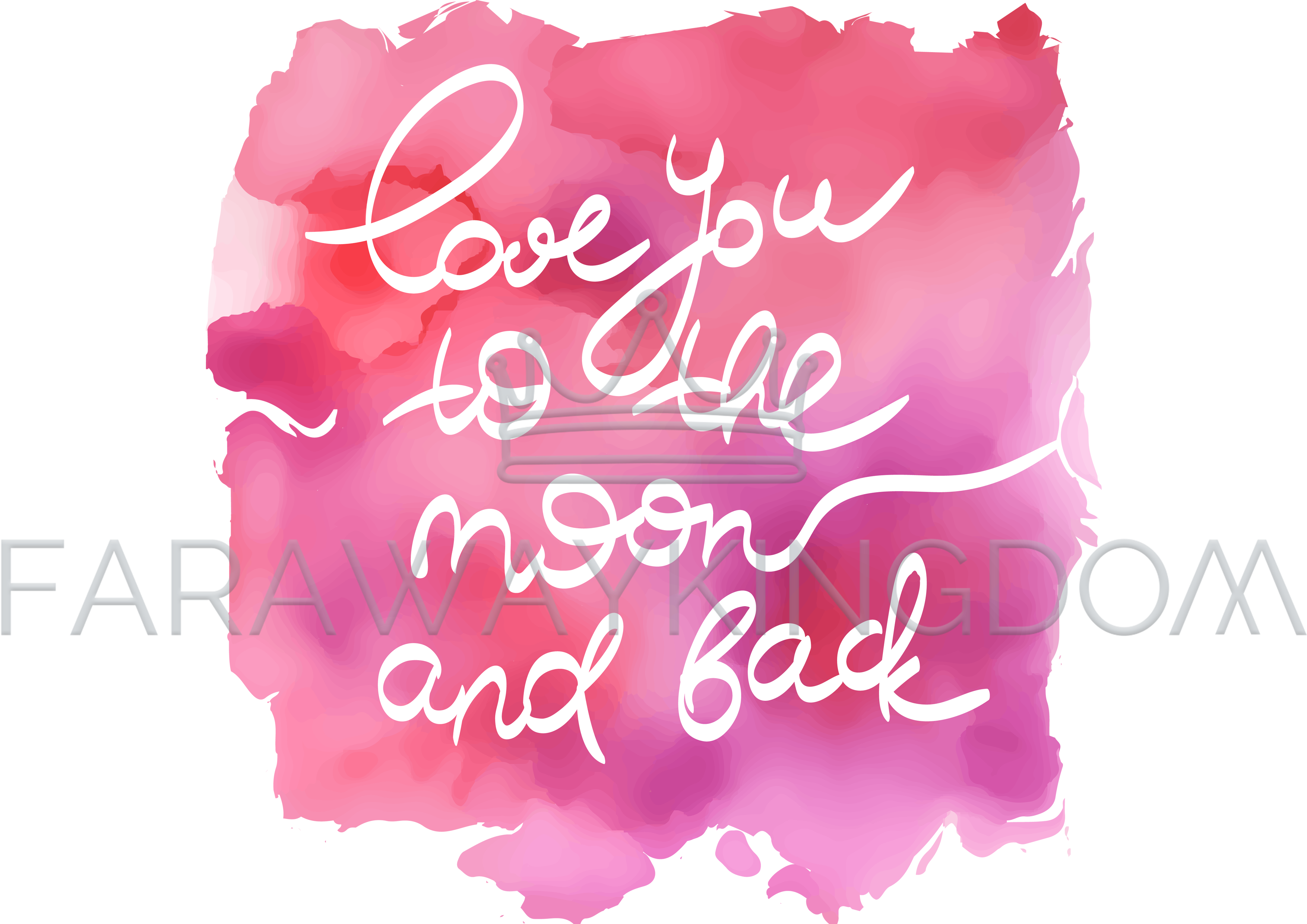 3508x2480 Hd Lettering On Pink Watercolor Vector Illustration Set