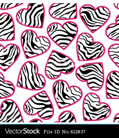 Free Pink Zebra Digital Art Zebra Print Hearts With Pink Outline 380x440 Free Pink Zebra Digital Art Zebra Print Hearts With Pink Outline