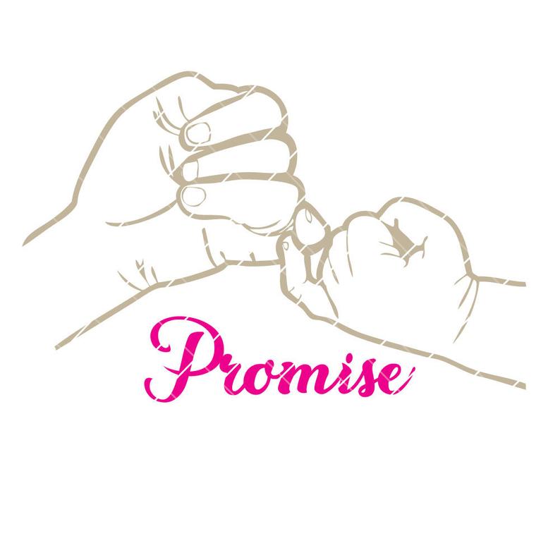 794x794 Pinky Promise Svgpinky Swearpinkiepinkie Swearcricut Etsy