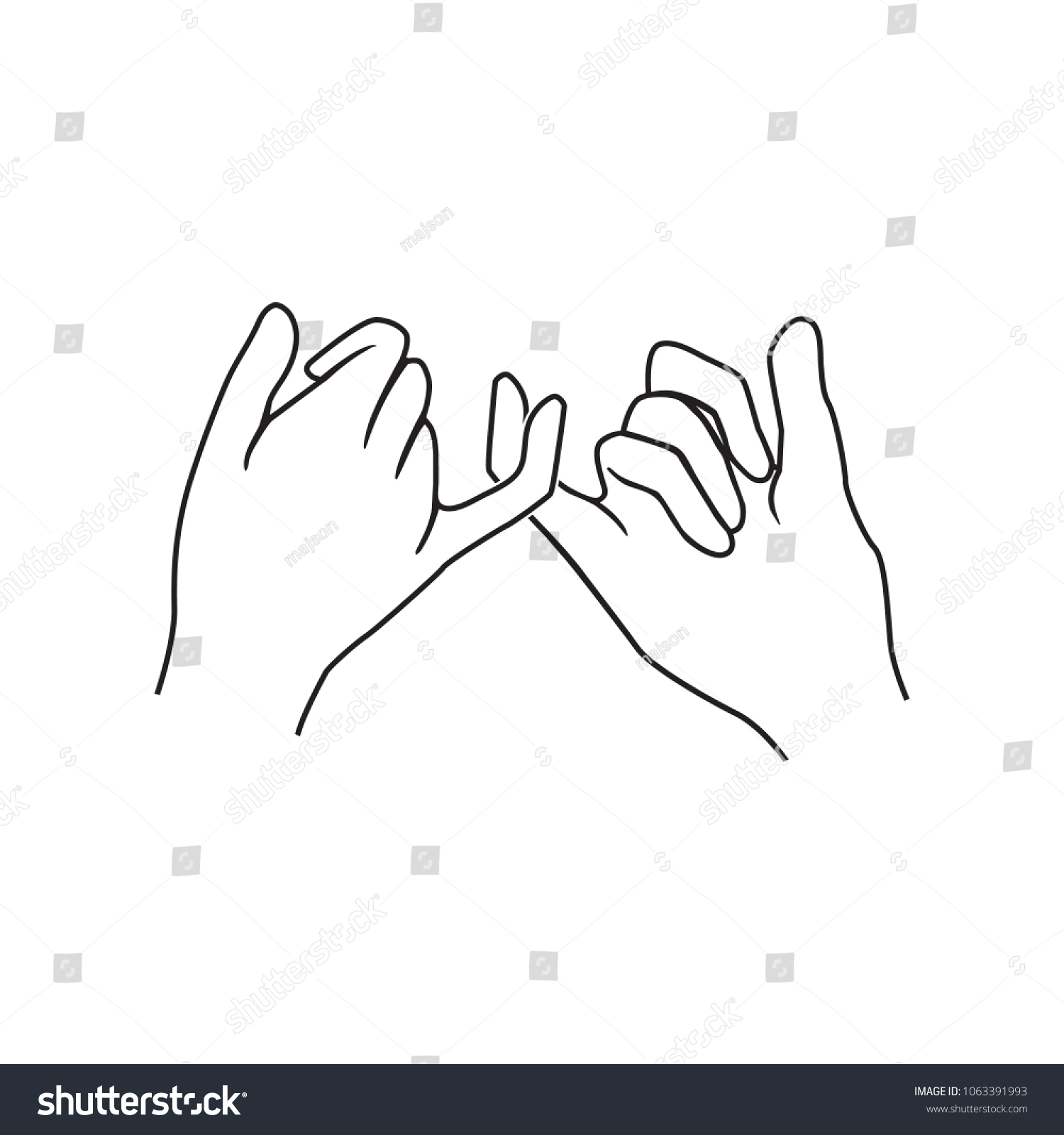 1500x1600 Znalezione Obrazy Dla Zapytania Pinky Promise Pinky Promise Outline