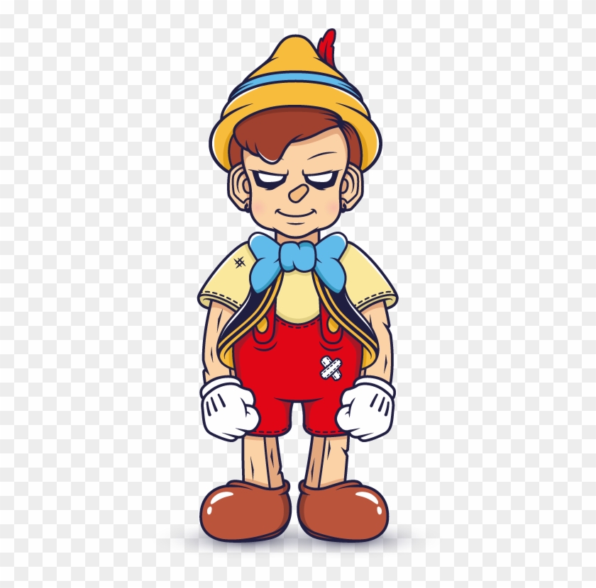 840x830 Pinocchio Vector