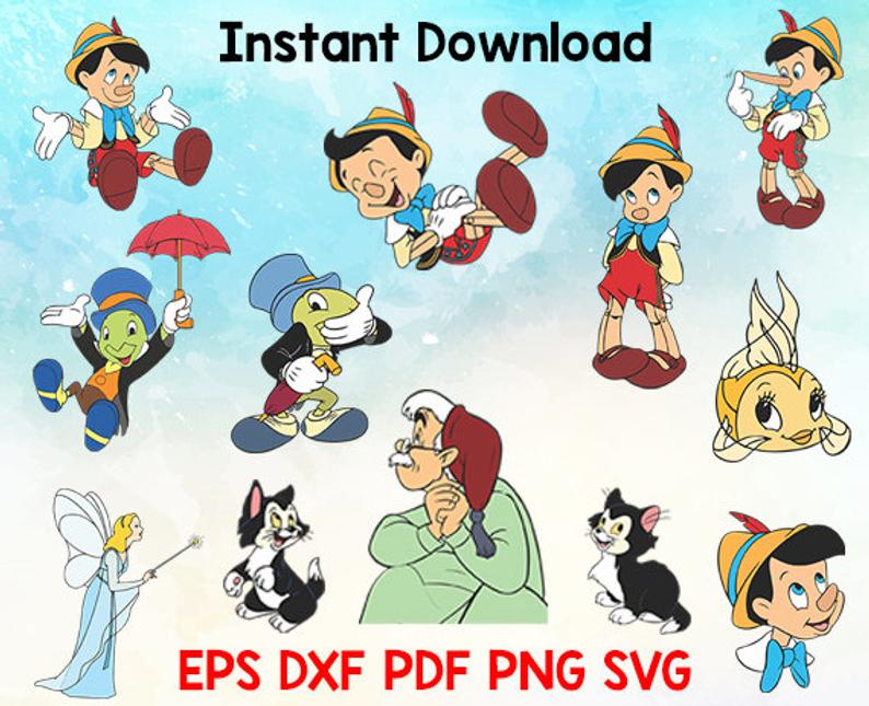 794x645 Pinocchio Pinocchio Clipart Pinocchio Etsy
