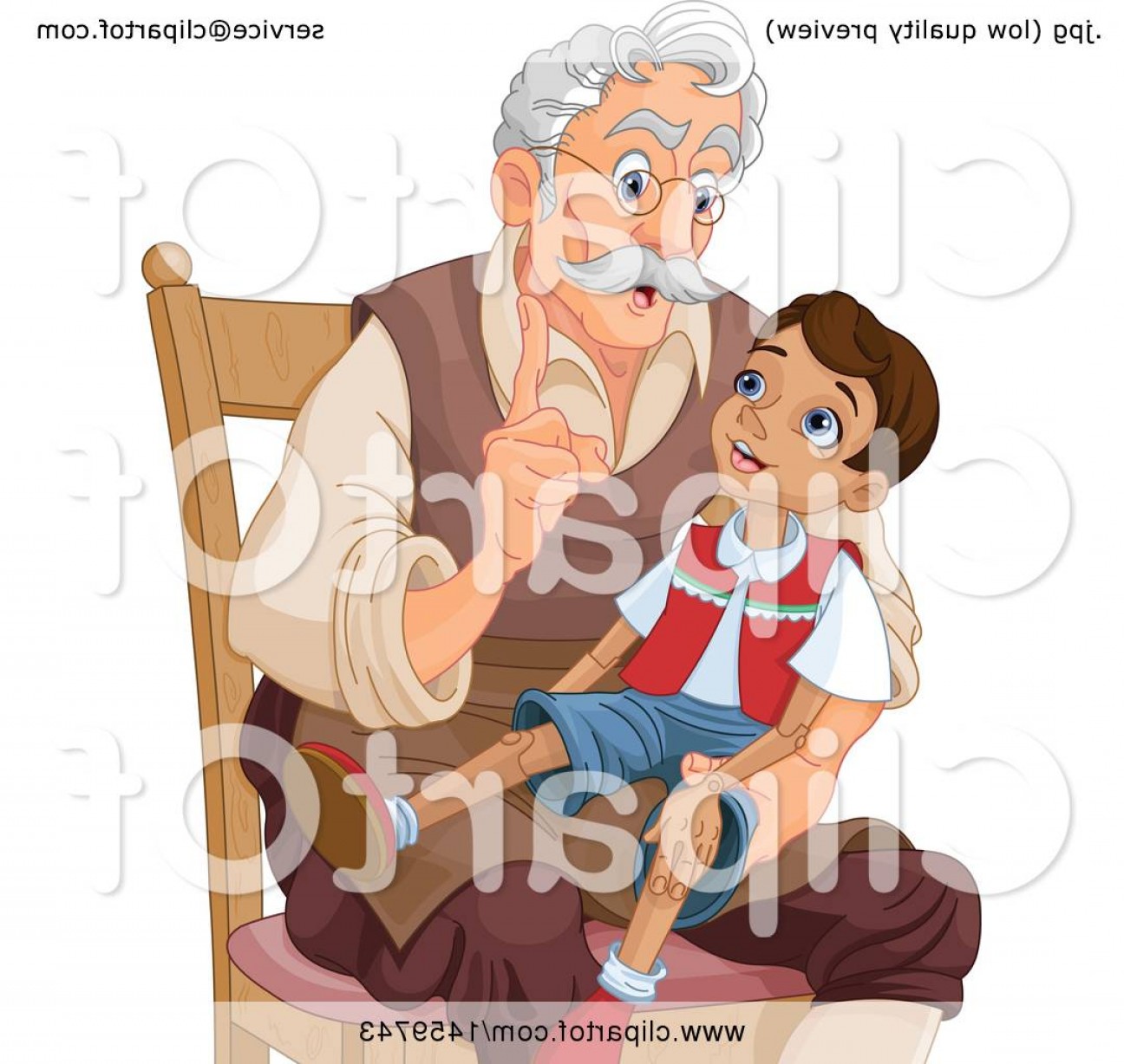 1296x1228 Man Mister Geppetto Sitting And Talking To Pinocchio Geekchicpro
