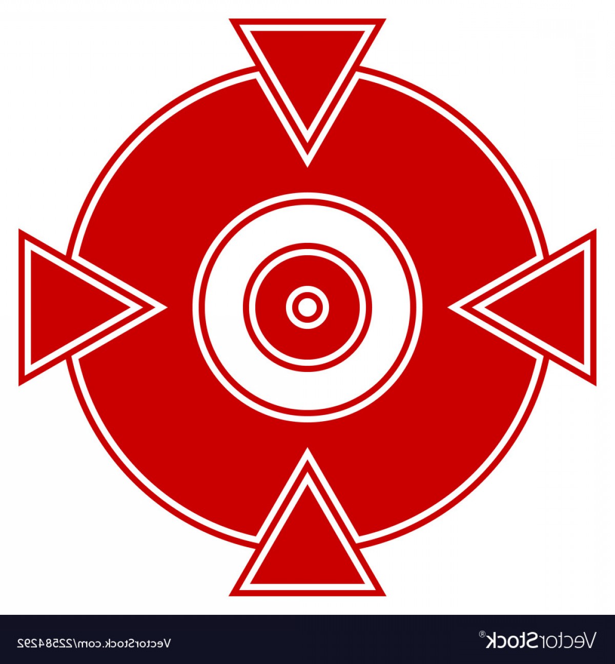 1200x1296 Crosshair Target Mark Shape For Pinpoint Bullseye Vector