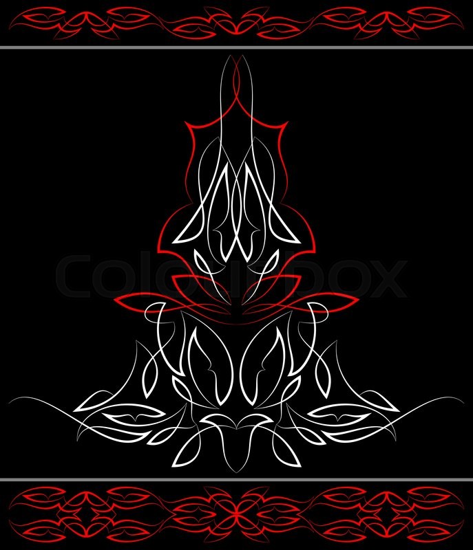 687x800 Pinstripe Graphics Vinyl Ready Vector Art Stock Vector Colourbox