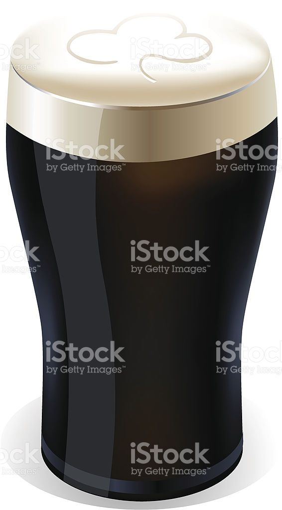 566x1024 Vector Illustration Of Pint Of Guinness Guinness Free Vector