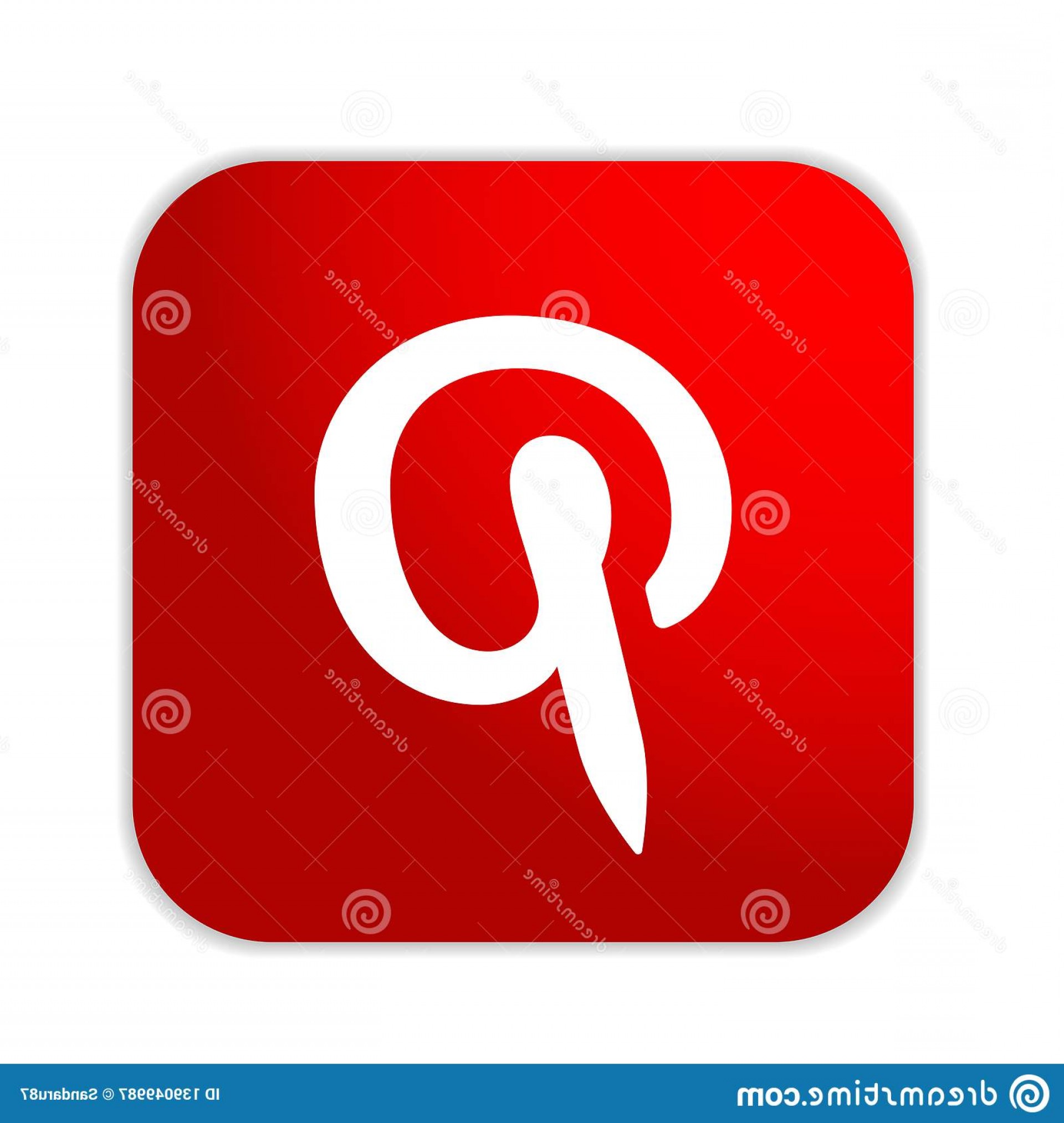 1920x2026 Logo Icon Red Social Media Element Vector White