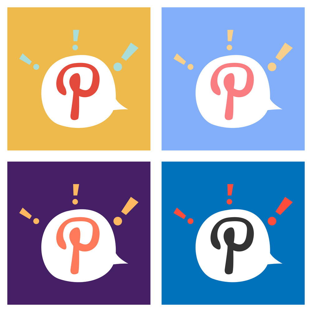 1000x1000 Set Of Flat Icon Of On Background With Vector