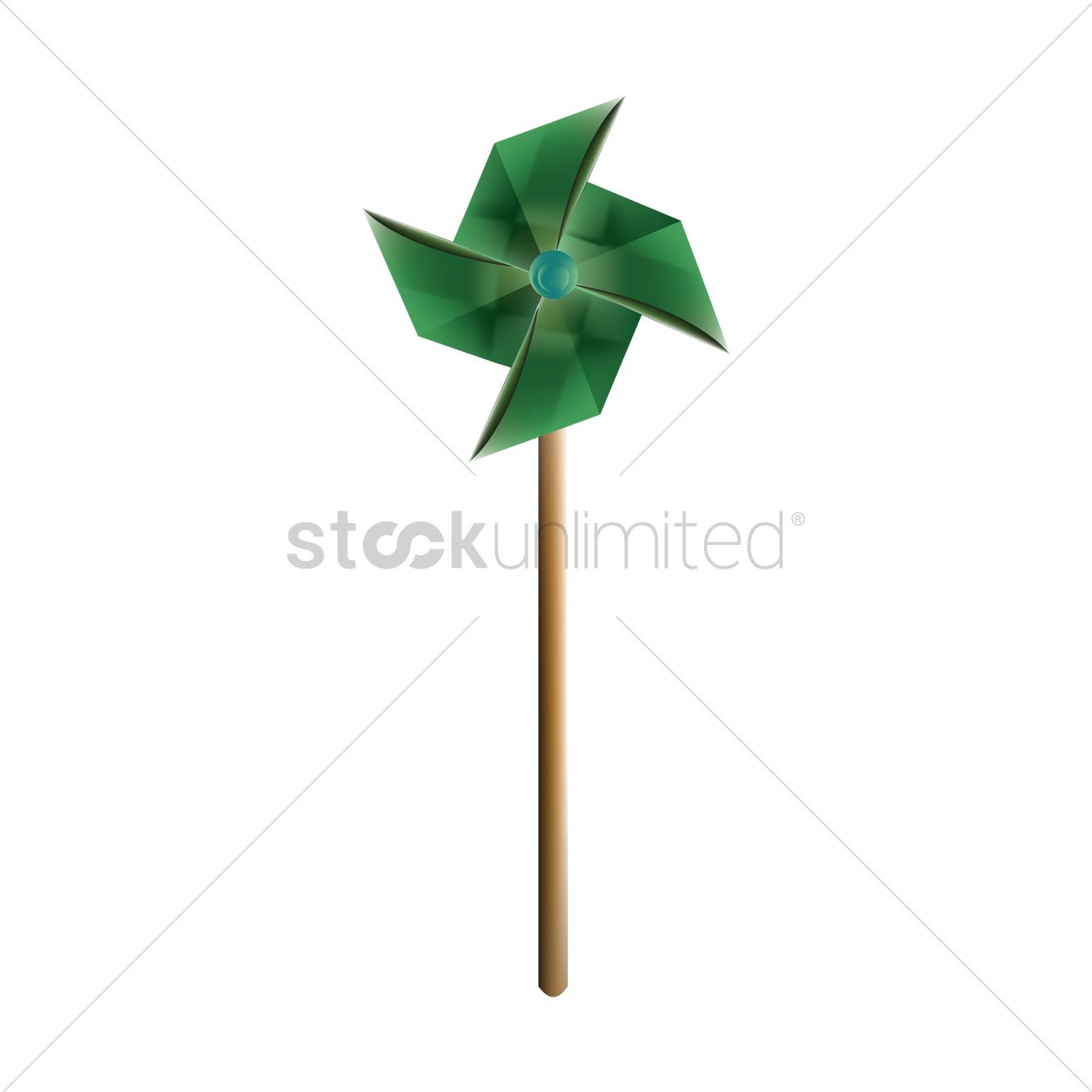 Pinwheel Vector Image 1300x1300 Pinwheel Vector Image