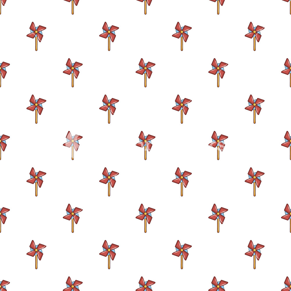 Pinwheel Toy Pattern Seamless Repeat In Cartoon Style Vector 1000x1000 Pinwheel Toy Pattern Seamless Repeat In Cartoon Style Vector