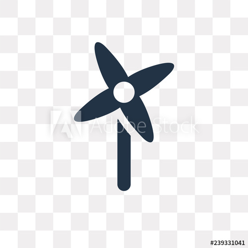 Pinwheel Vector Icon Isolated On Transparent Background, Pinwheel 500x500 Pinwheel Vector Icon Isolated On Transparent Background, Pinwheel