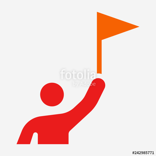 500x500 Flat Pioneer Pixel Perfect Vector Icon Stock Image And Royalty