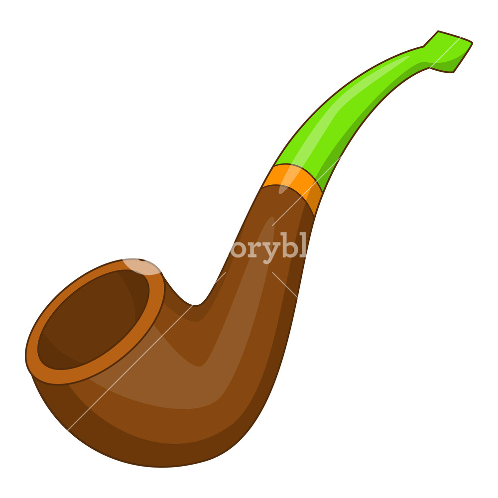 1000x1000 Smoking Pipe Icon Cartoon Illustration Of Smoking Pipe Vector