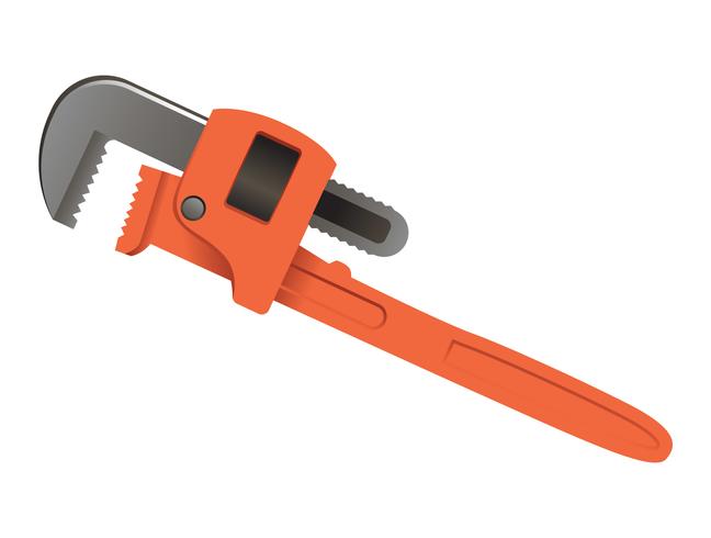 Pipe Wrench Realistic Vector 648x490 Pipe Wrench Realistic Vector