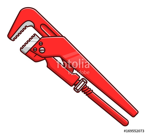 Pipe Wrench Stock Image And Royalty Free Vector On Fotolia 500x459 Pipe Wrench Stock Image And Royalty Free Vector On Fotolia