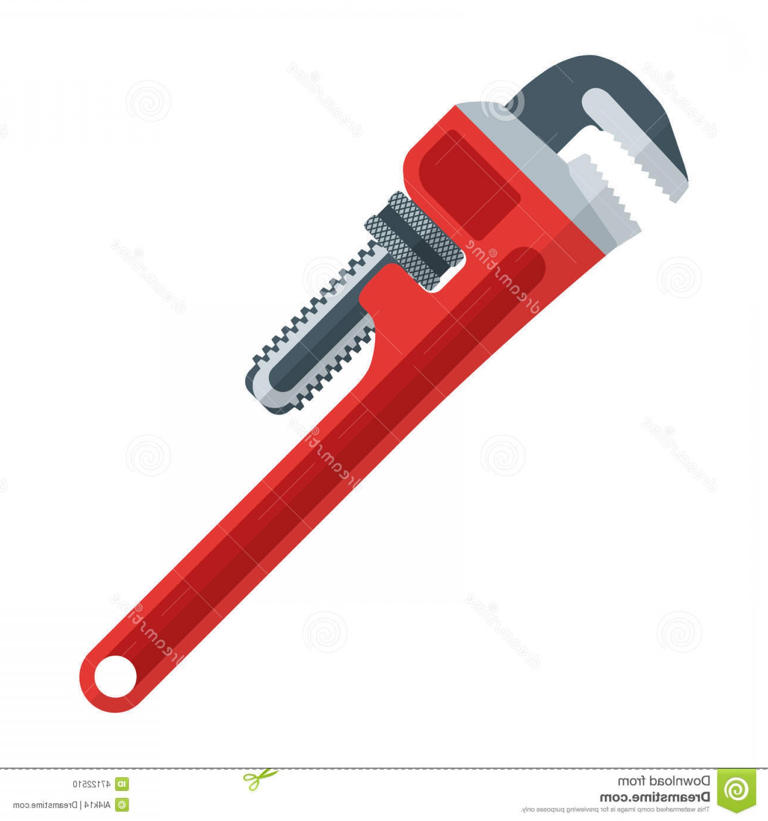 Stock Illustration Flat Design Red Pipe Wrench Vector Outline 1560x1668 Stock Illustration Flat Design Red Pipe Wrench Vector Outline