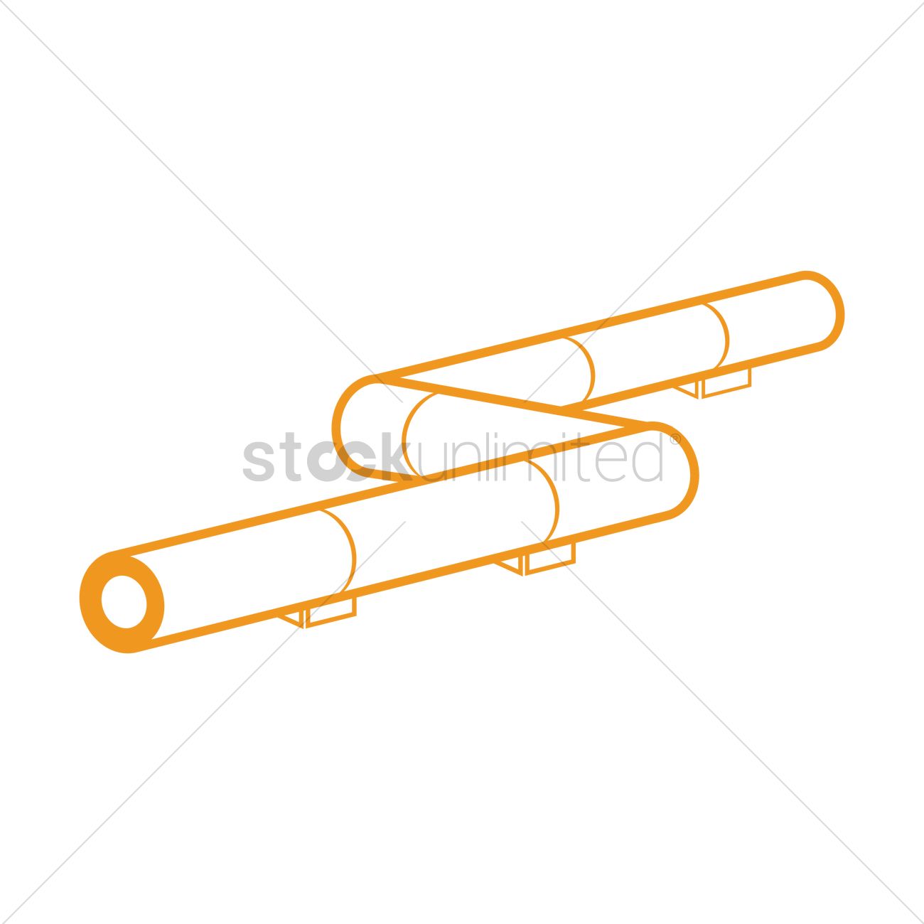 1300x1300 Pipeline Vector Image
