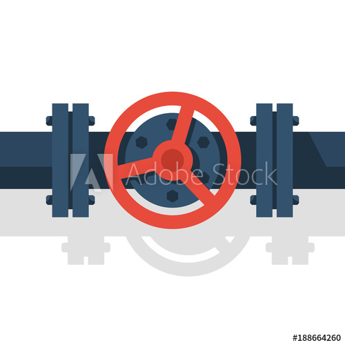 500x500 Valve On Pipe Can Be Used As Water, Gasoline, Oil, Gas Pipeline