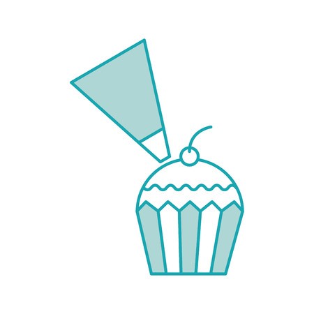 Piping Bag Frosting A Cupcake Pastry Isolated On A White 450x450 Piping Bag Frosting A Cupcake Pastry Isolated On A White