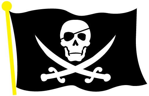 Pirate Flag Silhouette At Getdrawings Free Download