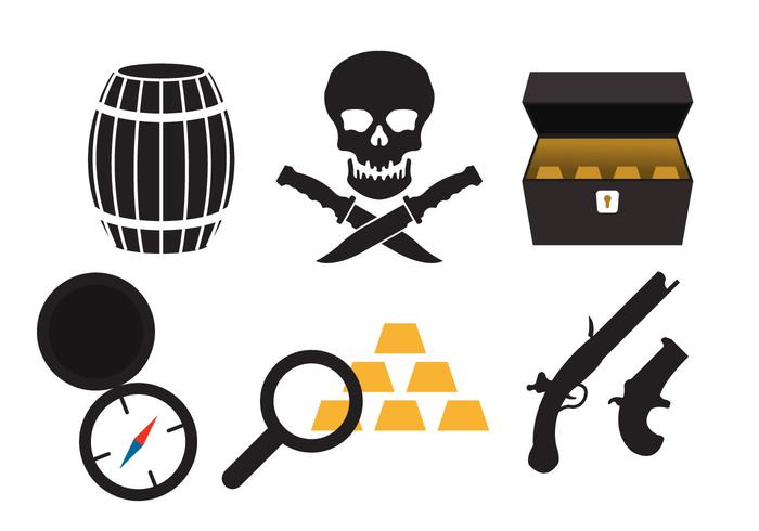 700x490 Pirate Flag Free Vector Art