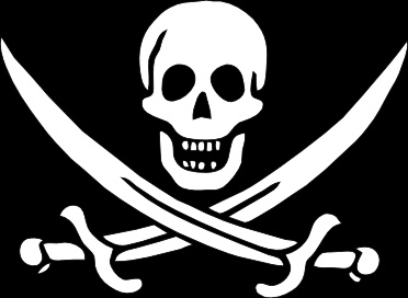 372x272 Pirate Flag Jack Rackham Clip Art Free Vector In Open Office
